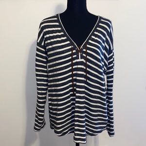 Chaps striped sweater